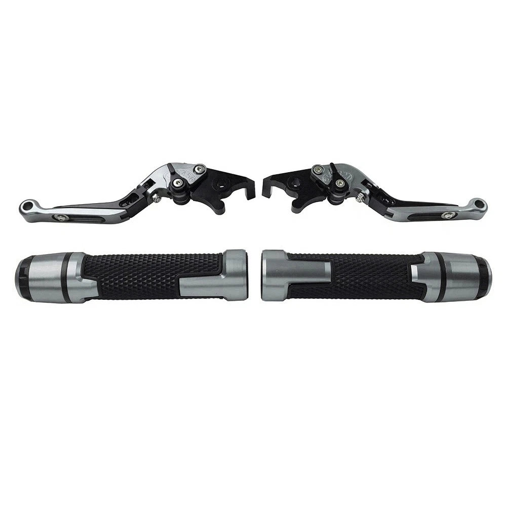 Folding Extendable Brake Clutch Levers Grip Set for Triumph Speed Triple