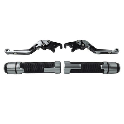 Folding Extendable Brake Clutch Levers Grip Set for Triumph Speed Triple