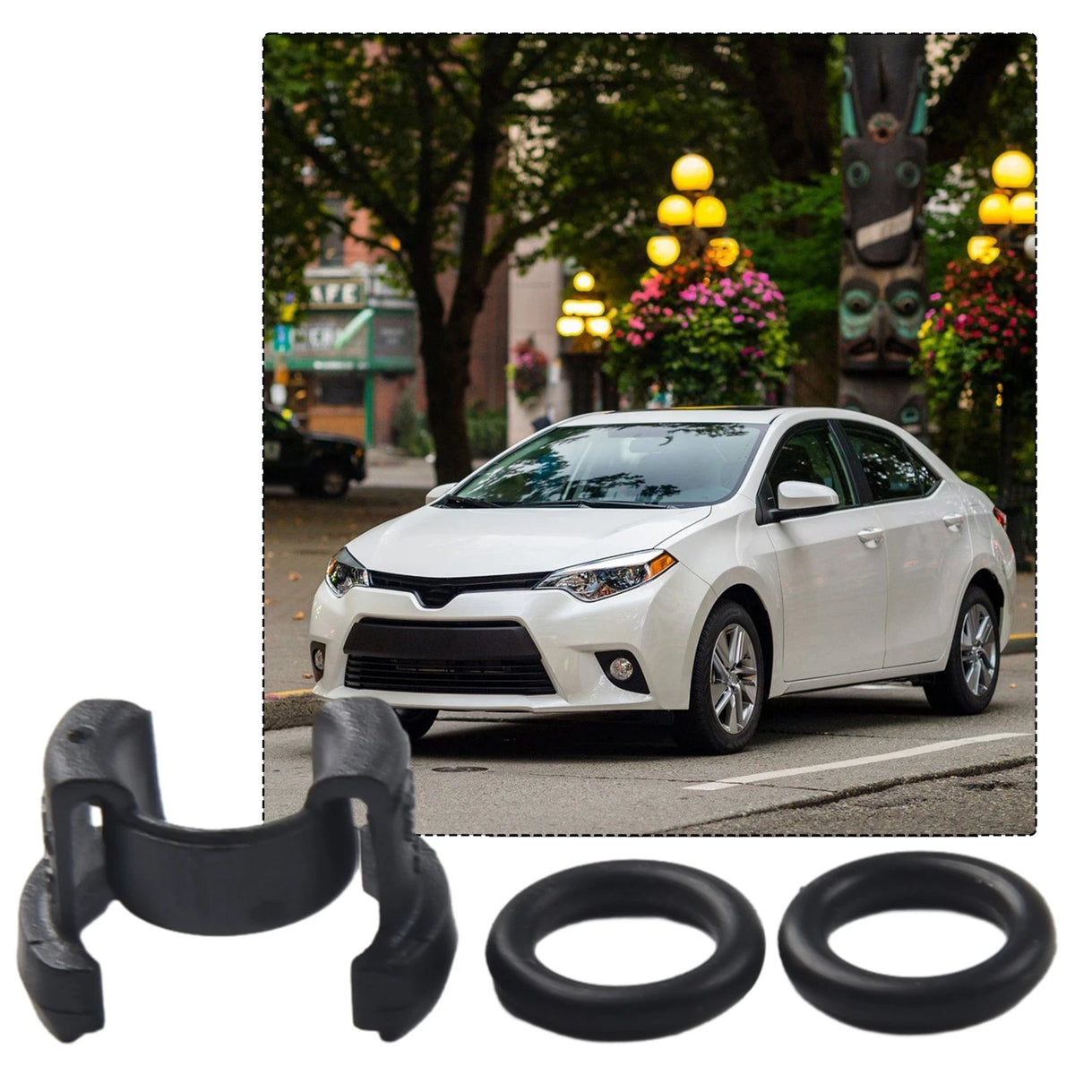 A/C Condenser Hard Line Lock Clamp Clip for Toyota (2018–2022)