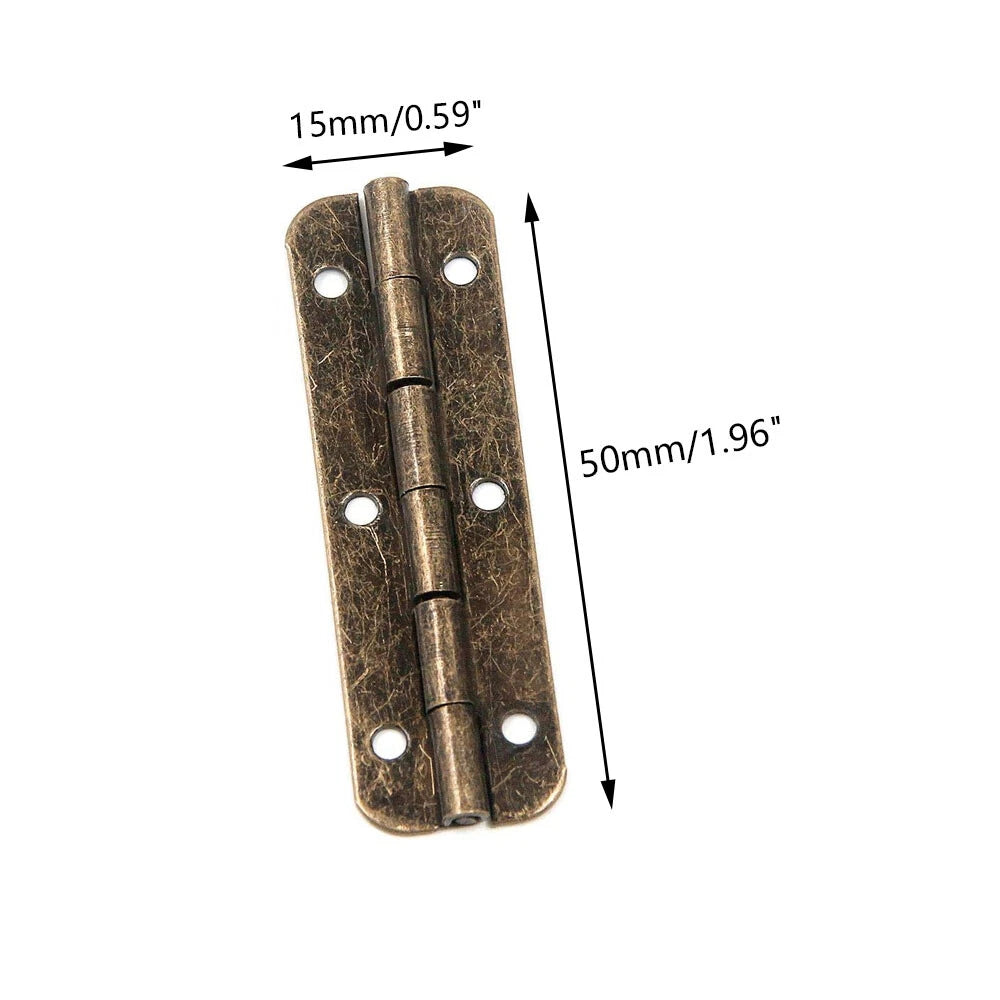 6pc Decorative Hinge for Wooden Box (50mm x 15mm)