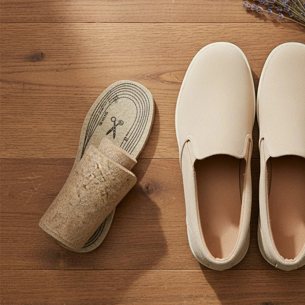 Multisize Wool Felt Insoles for Shock Absorbing Comfort (Winter)