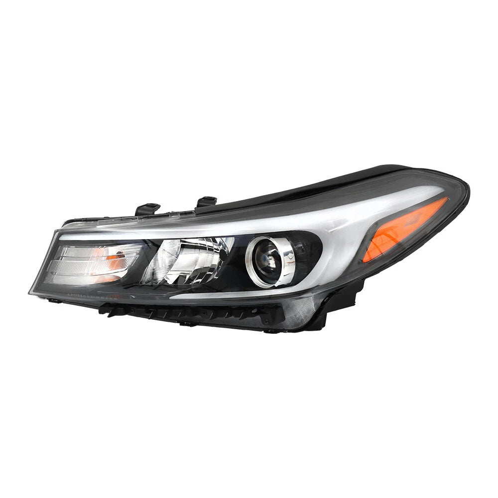 Headlight Assembly Halogen Driver Side for Kia Forte Forte5 (2017–2018)