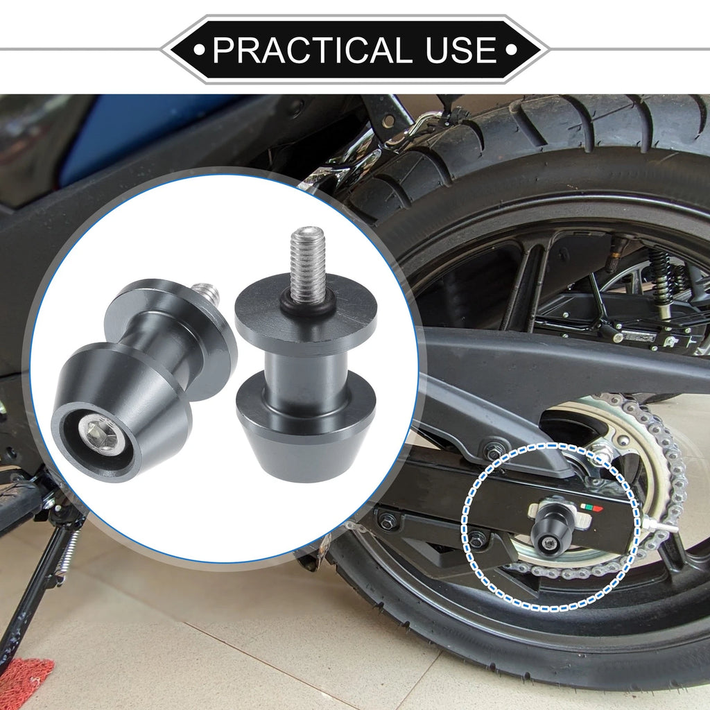 Motorbike Swingarm Spools 6mm CNC Replacement for Universal (2000–2025)