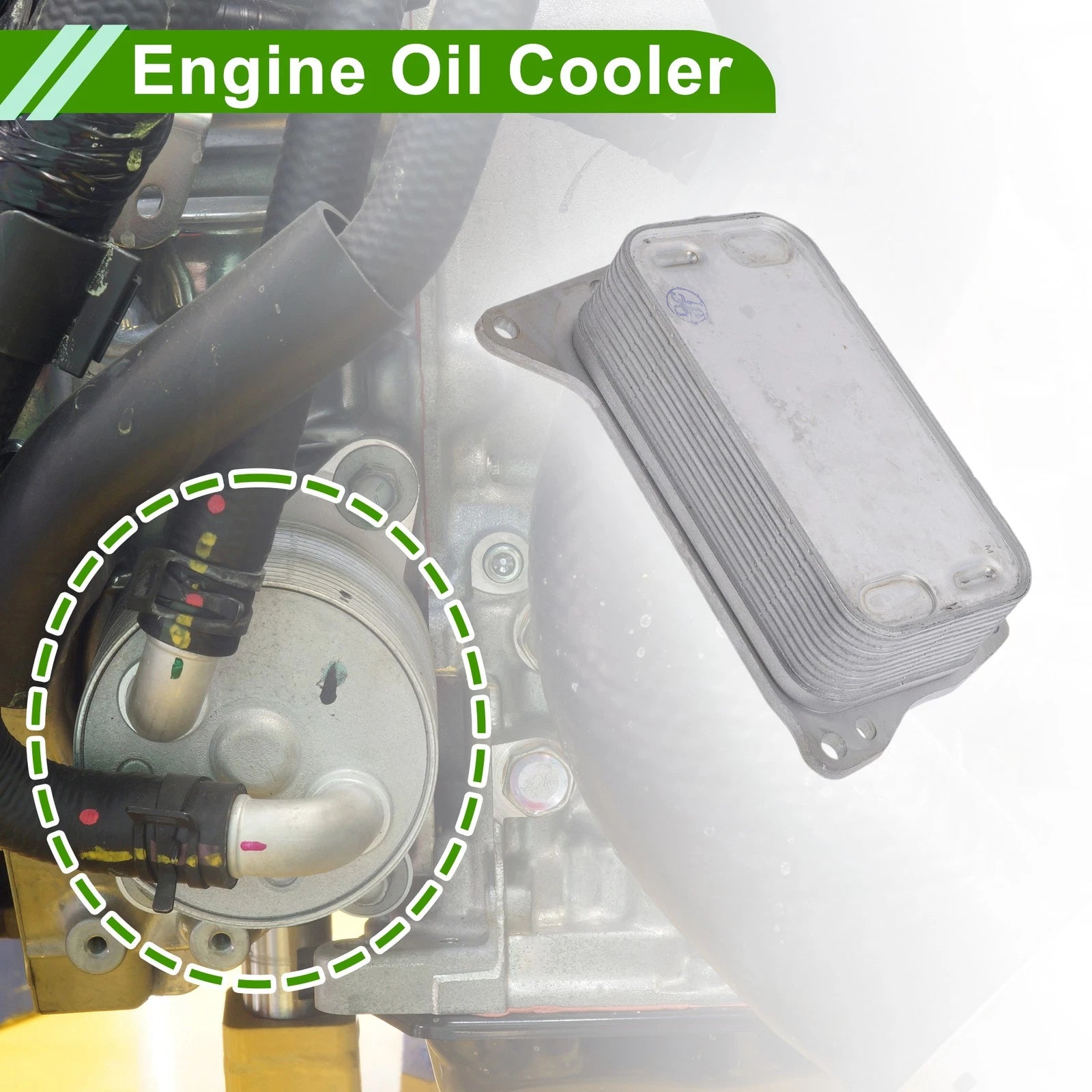 Engine Oil Cooler Replacement for BMW 1 Series E87 E81 (2004–2013)