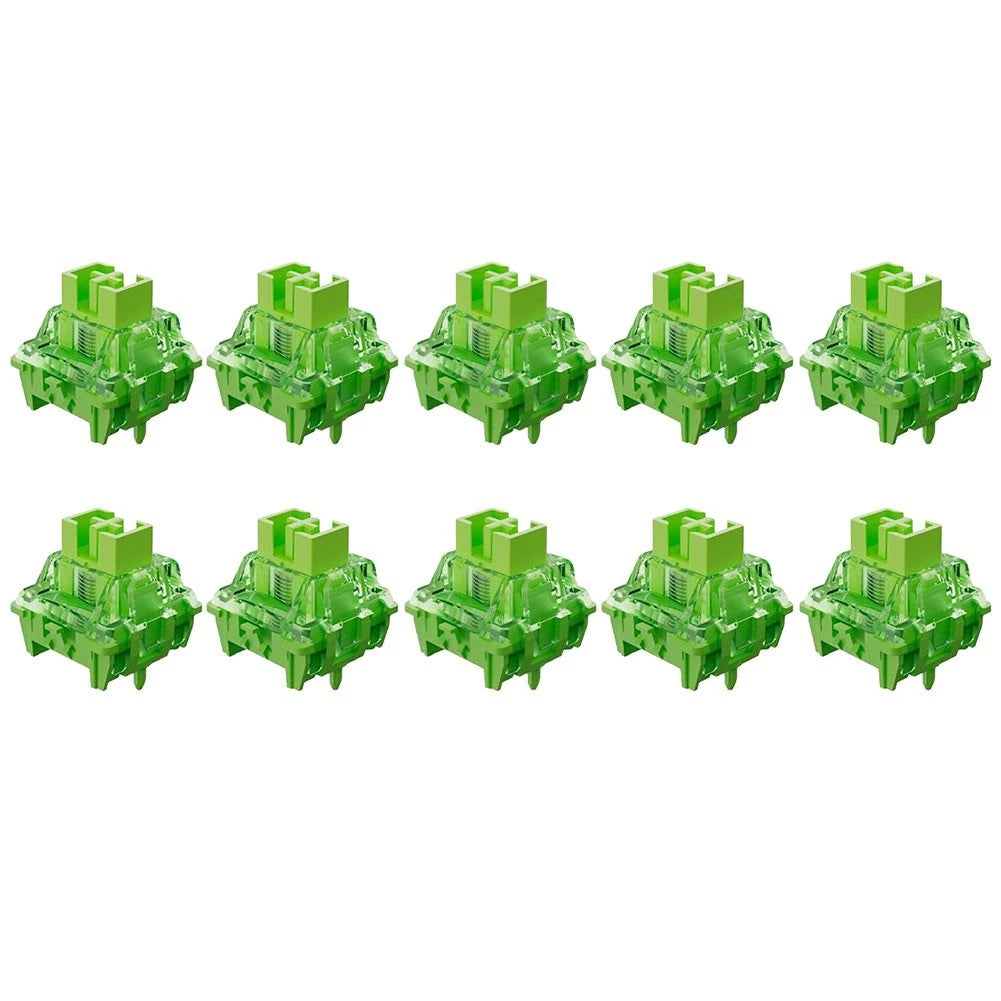 Custom Green Dragon Switch Linear Action 20mm Spring for Gaming & Typing