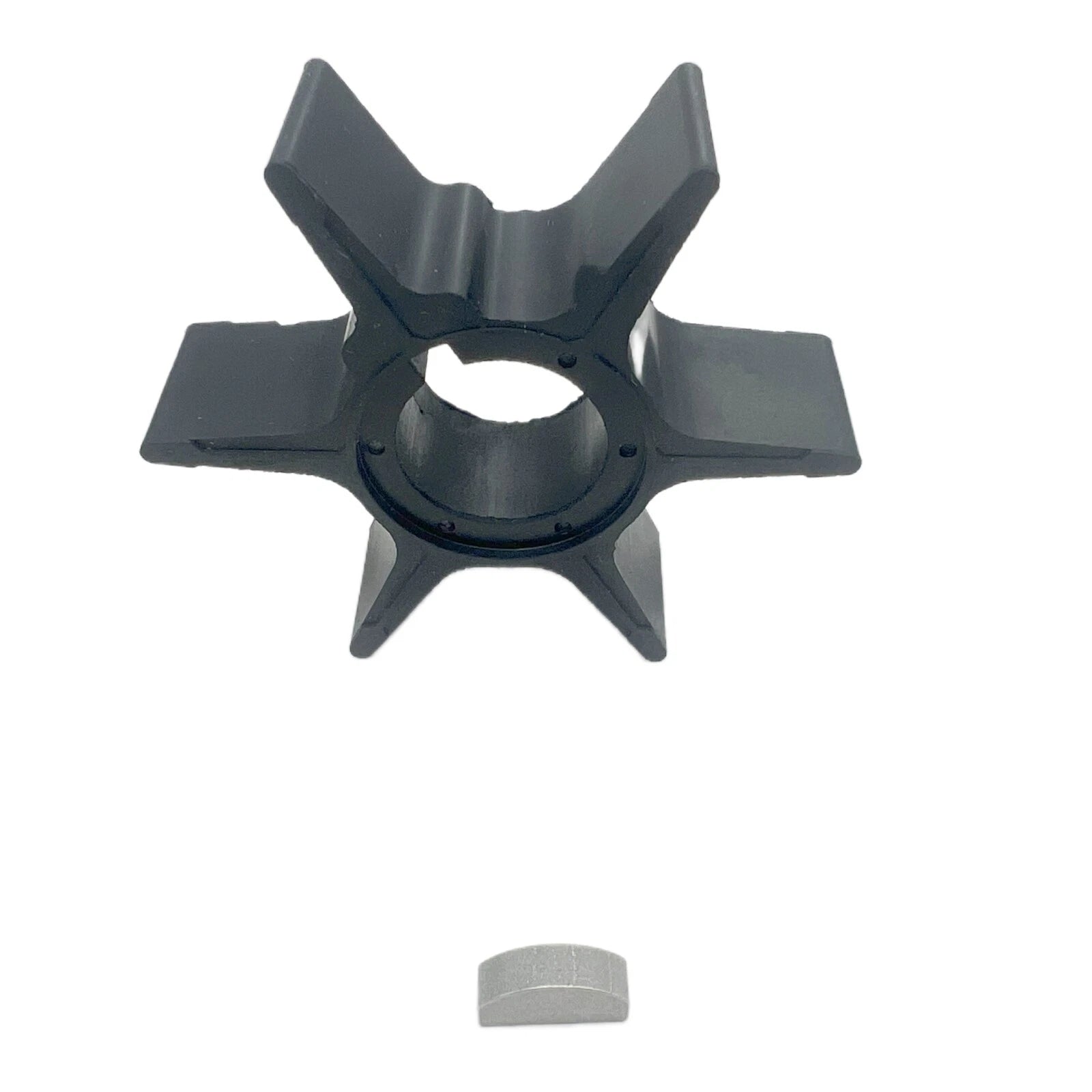 Water Pump Impeller with Key for Suzuki Outboard DT 50 60 75 85 (1978–1999) 17461-95300