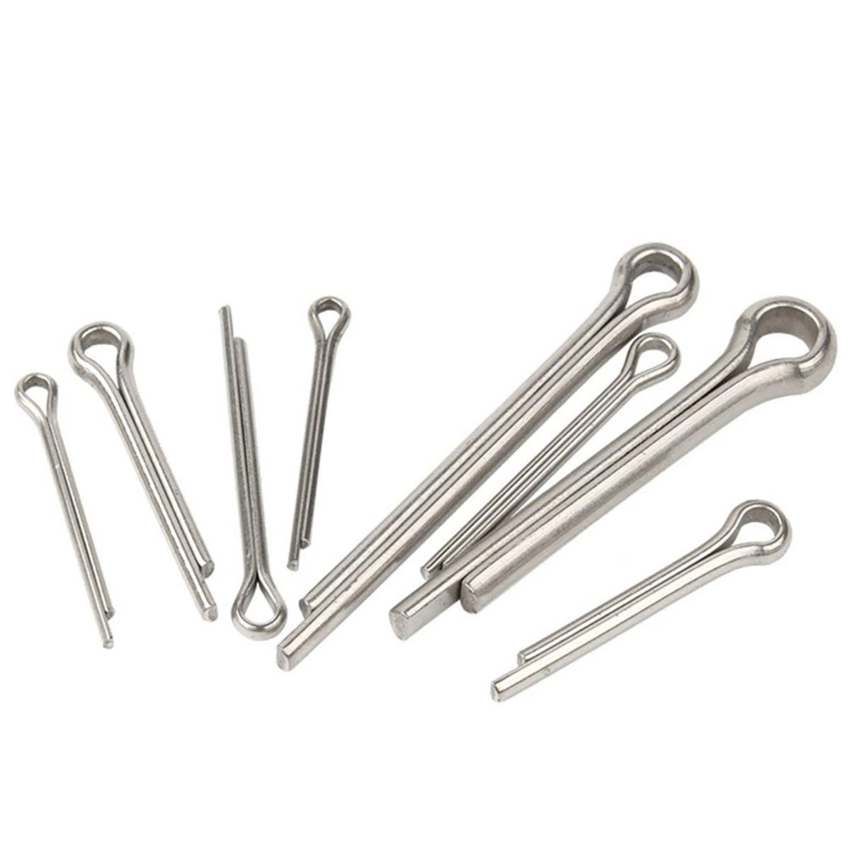 420PCS Stainless Steel Split Cotter Pins Assortment Kit