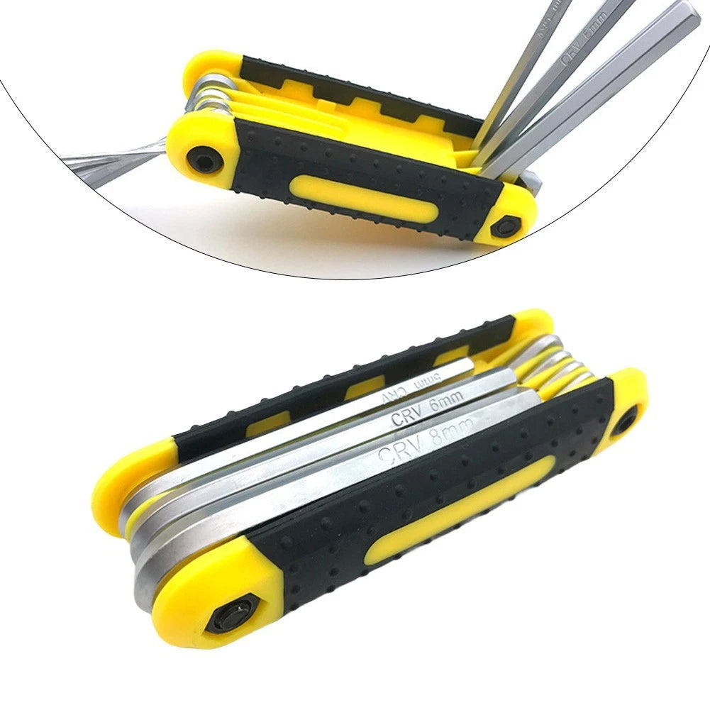 Folding Hex Key Set for Automotive Repair and Maintenance