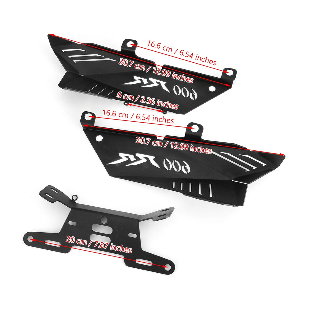 Rear License Plate Holder Bracket for Honda CBR600RR (2007–2011)