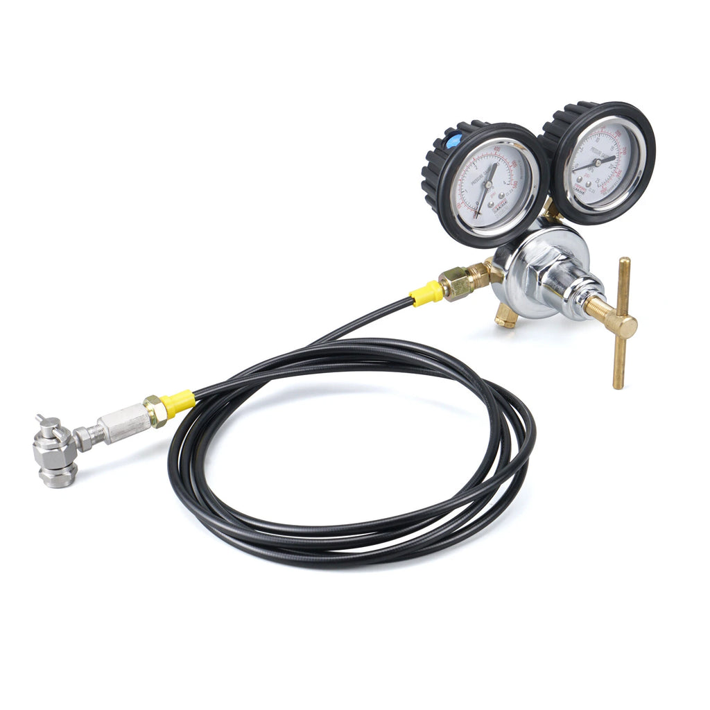 Nitrogen Regulator Shock Fill Tool Kit for ATV UTV (0-380 PSI)