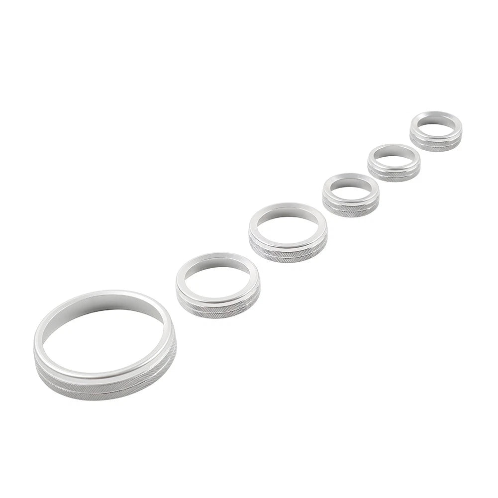 8x AC stereo tune knob headlight switch covers for Ford Bronco (2021–2022)