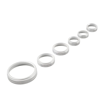 8x AC stereo tune knob headlight switch covers for Ford Bronco (2021–2022)