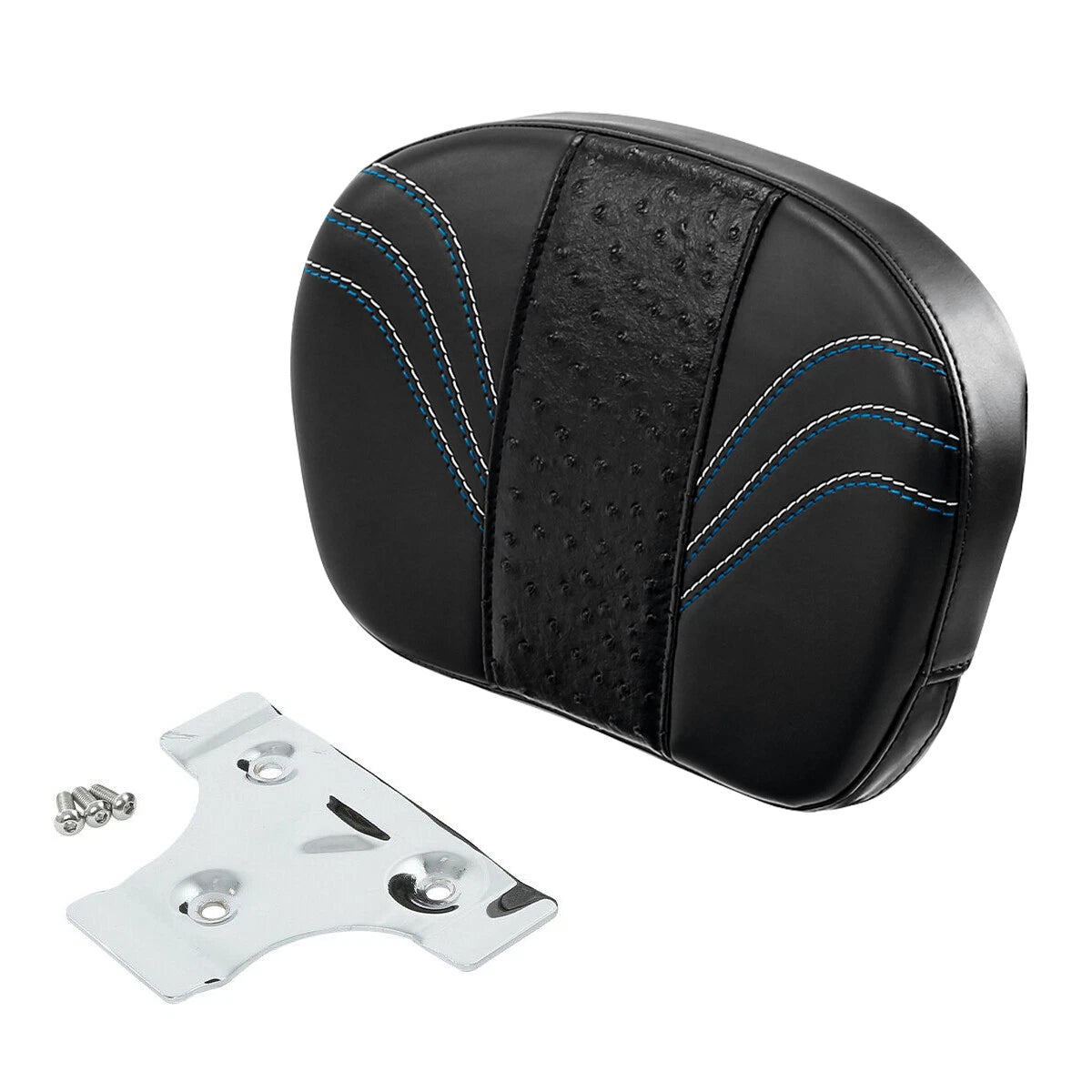 Backrest Pad for Harley Road King, Glide, Electra, Street Glide (Fits 2000–2023)
