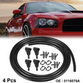 Front Windshield Washer Nozzles with 150cm Hose for Dodge Avenger (2011–2020)