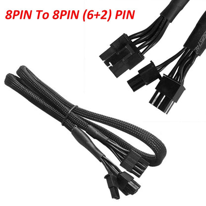 8PIN to 8PIN (6+2) PCIe VGA Power Supply Cable for EVGA G2/G3/B2/B3 Series