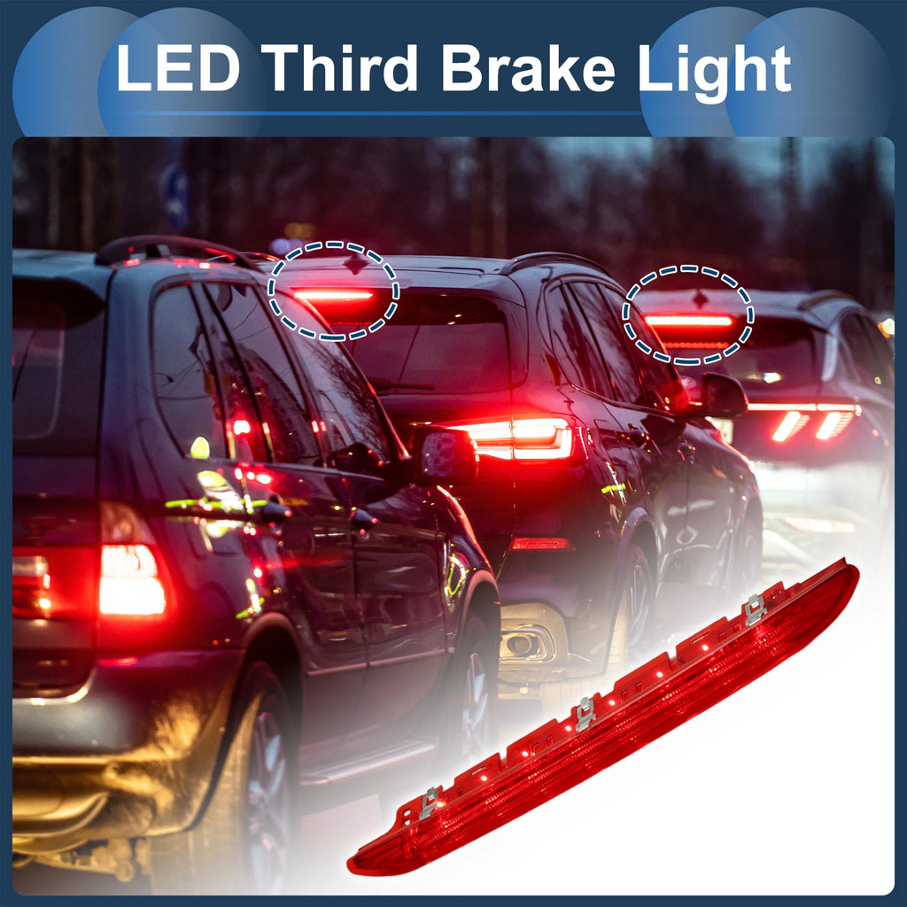 LED Third Brake Light for Seat Leon III (5F) (2013–2017) Red Housing