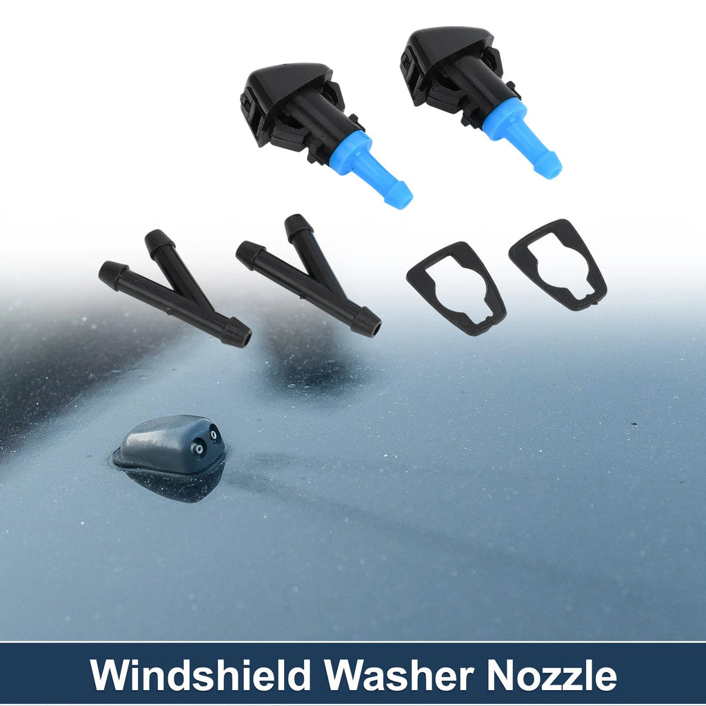 Windshield Washer Nozzle with Hose Connector for Jeep (No. 05303834AB)