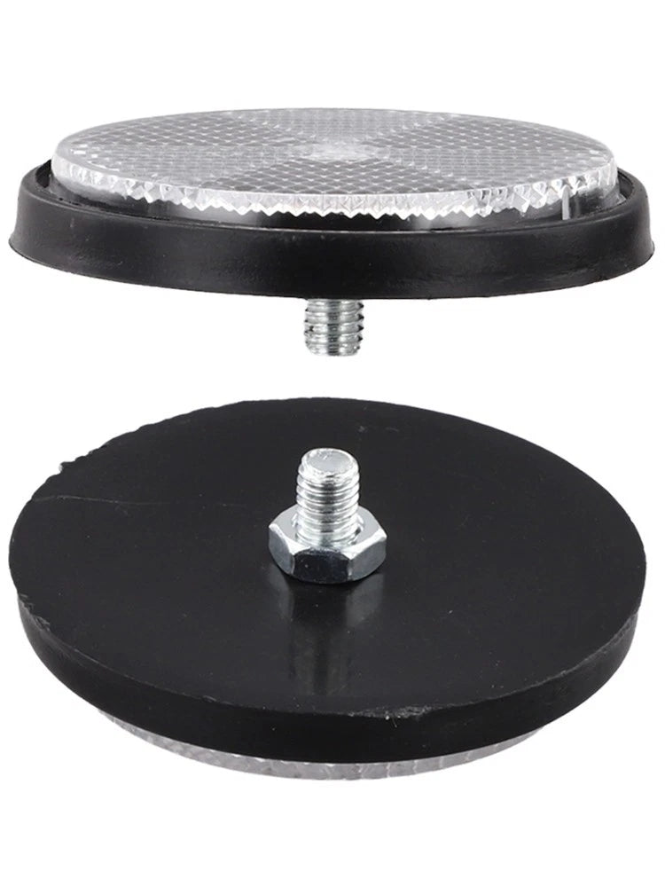 Pack of 2 Circular Reflectors for Improved Road Safety
