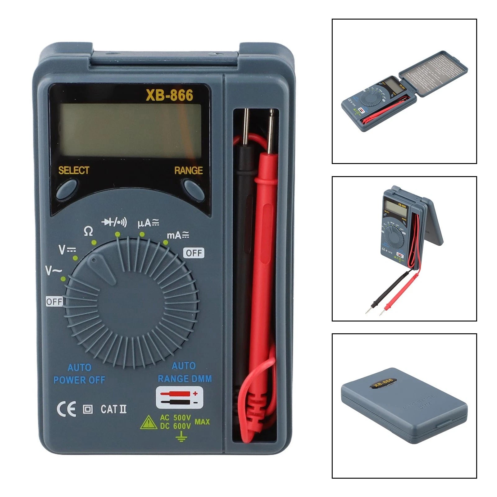 Auto-Range Tester for Electronics Testing (7 Functions, 25 Ranges)