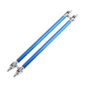 Adjustable Front Bumper Lip Splitter Strut Rod Tie Support Bar Blue for 2015–2015