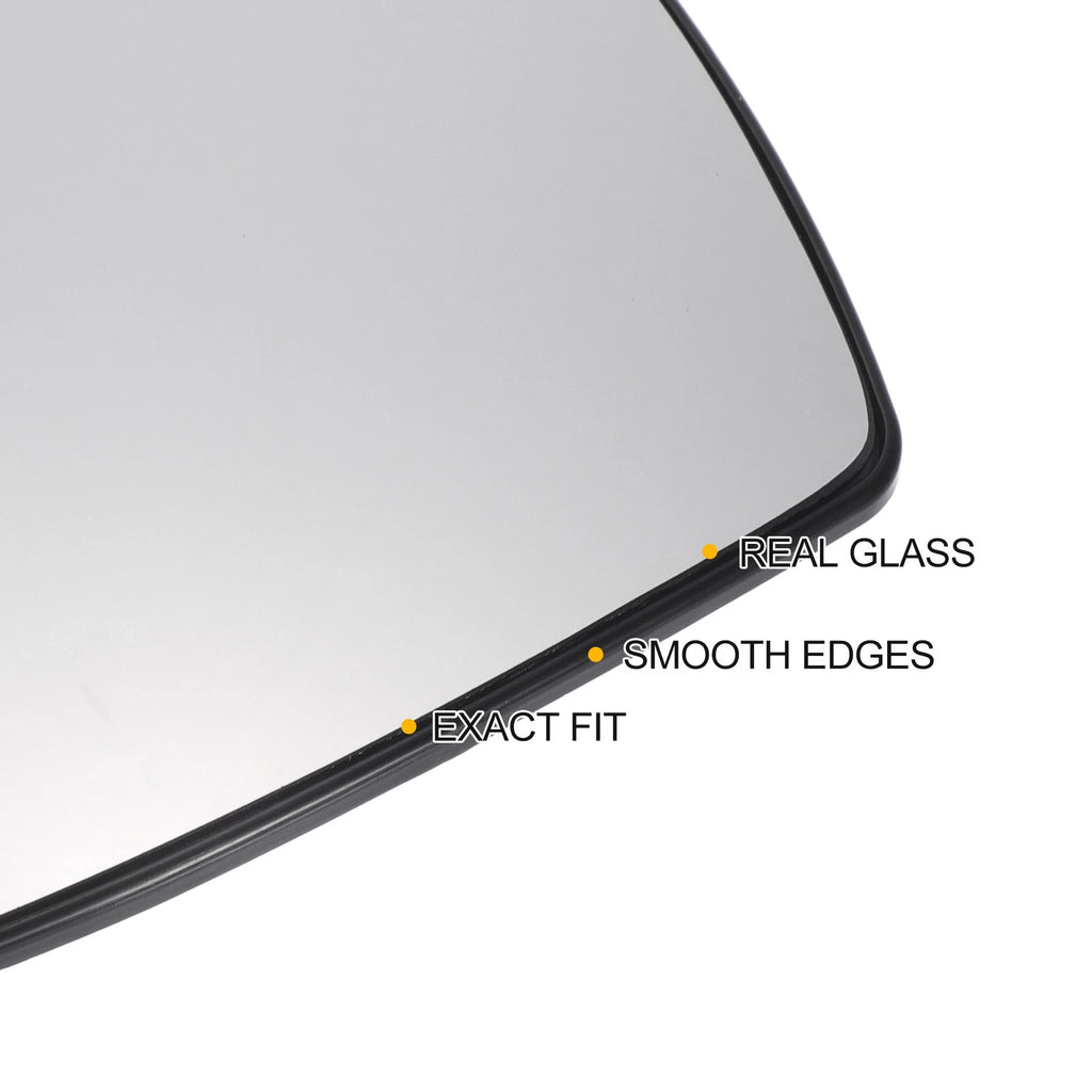 Heated Left Side White Mirror Glass for Citroen Saxo (1995–2003)