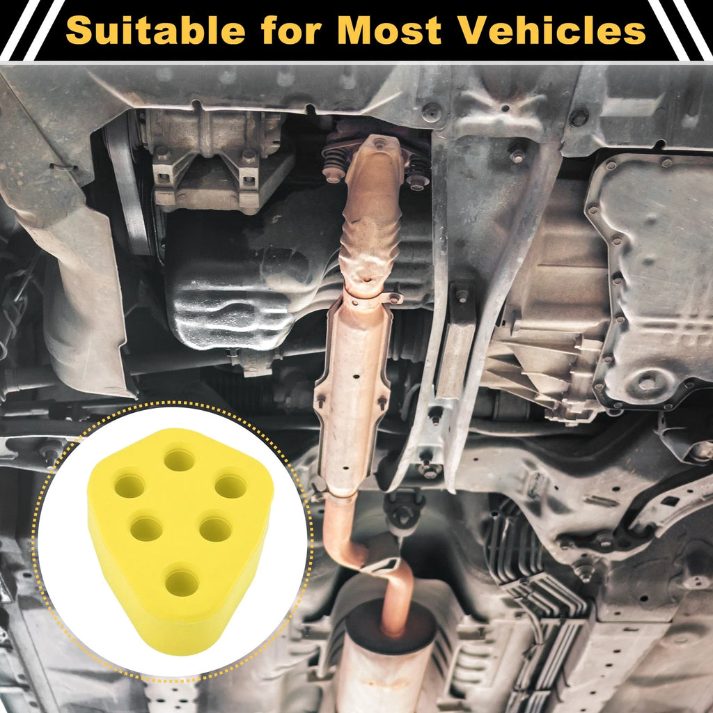 1 pcs Yellow Rubber Exhaust System Hanger Insulator for