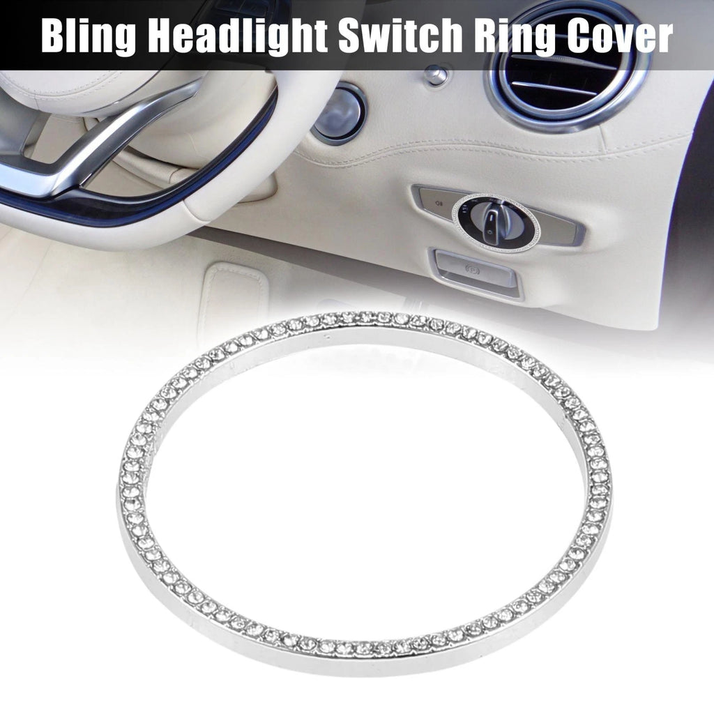 Headlight Switch Ring Cover Replacement for Mercedes-Benz C250 GLK300 (2010–2015)