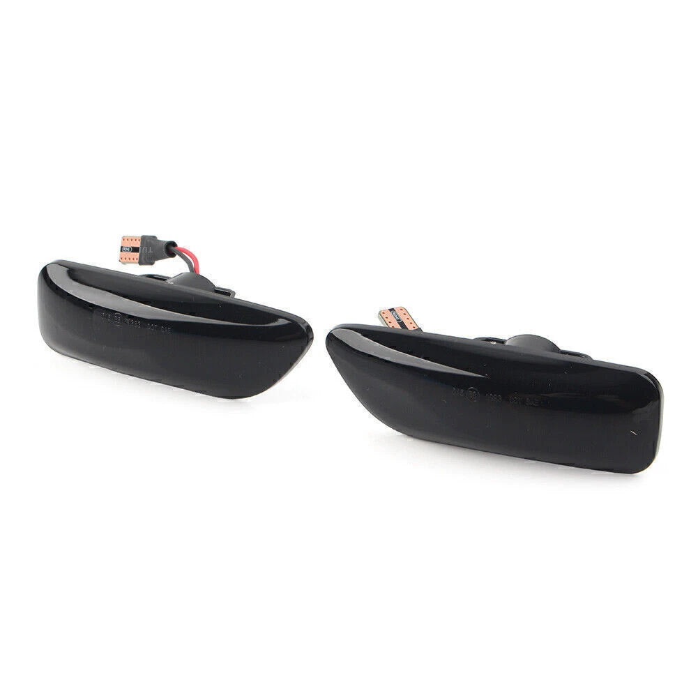 Dynamic Smoked LED Side Marker Turn Signal Light for Volvo S60 S80 V70 XC90
