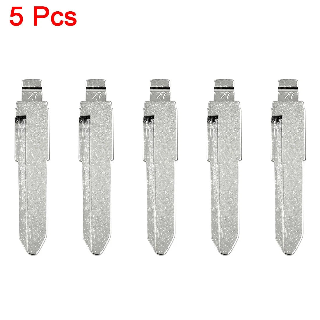 Metal Car Flip Key Blank Blade Replacement for Mazda 3 5 6 (Qty 5) (2004–2020)