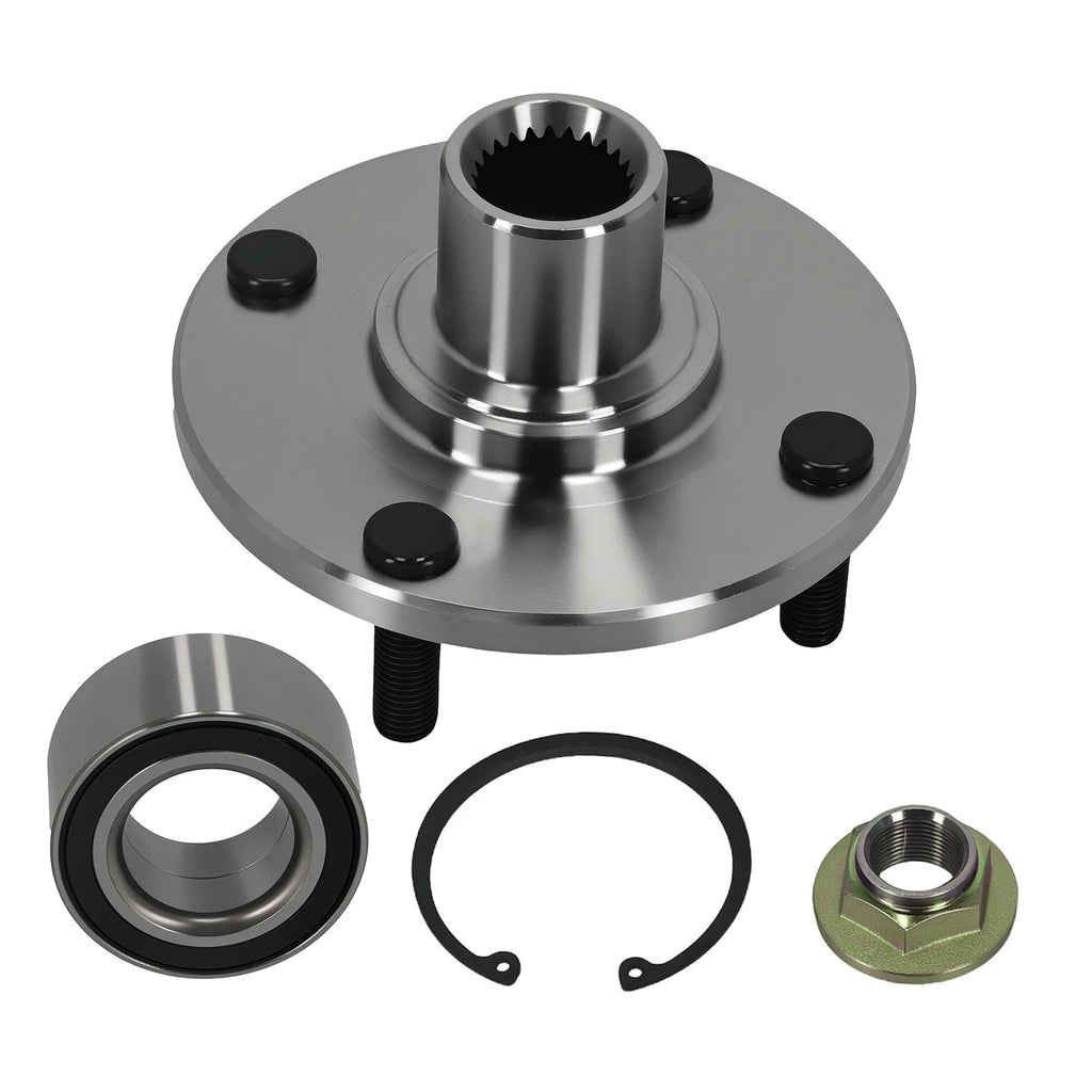 Front Axle Wheel Hub Assembly for Ford Focus (2000–2011) WB18510, ABS