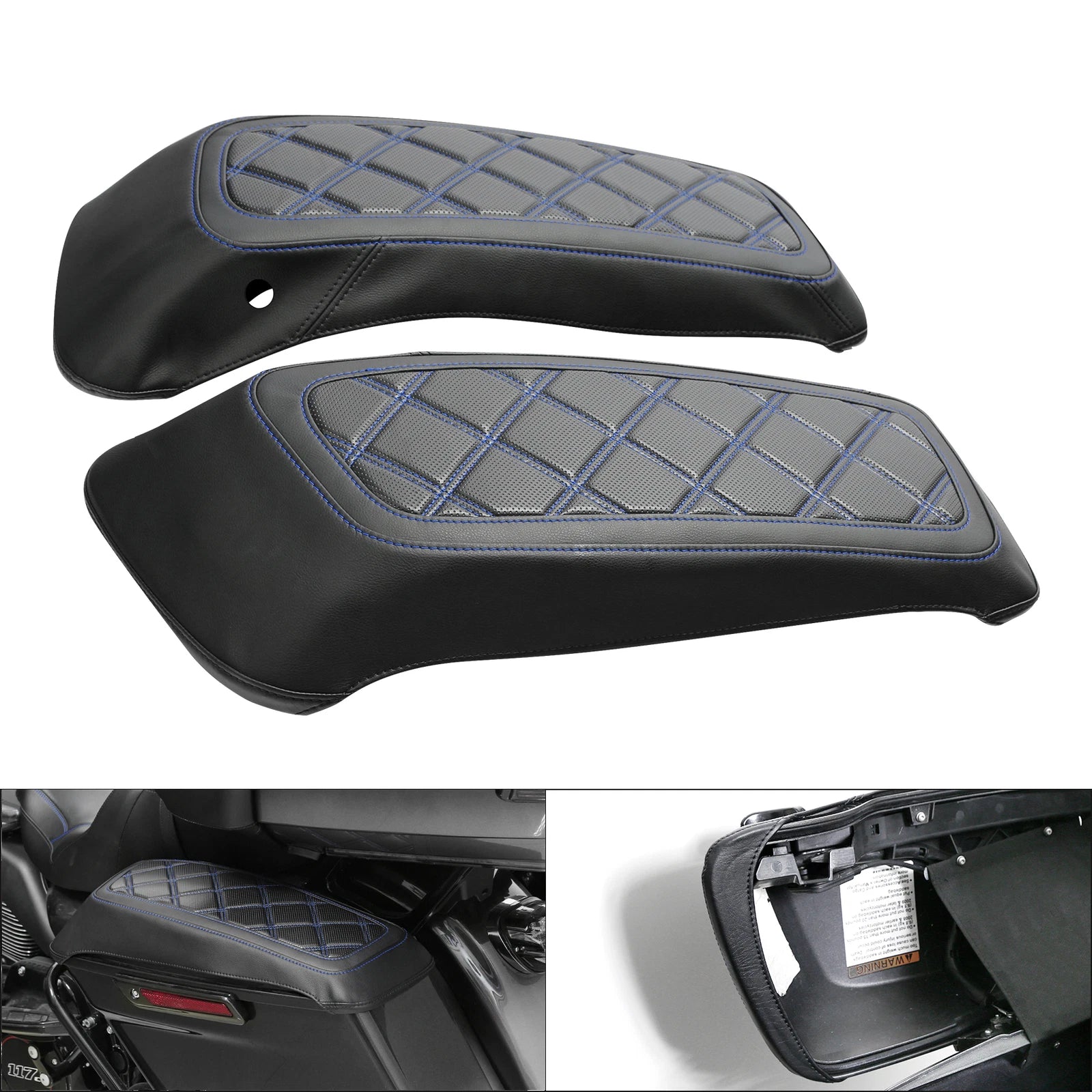 Saddlebag Lids Covers for Harley Touring Electra Glide (2014–2024)
