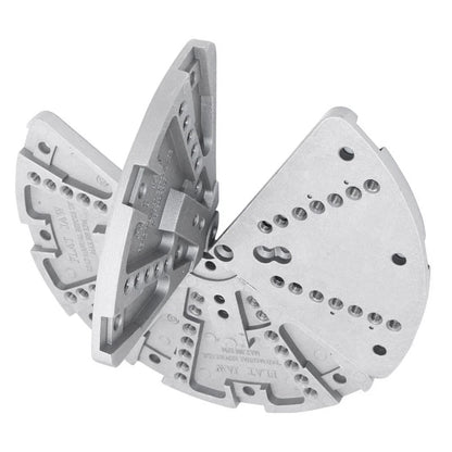 8 Inch Flat Chuck Jaw Set for C Type 4 Inch Scroll Chuck