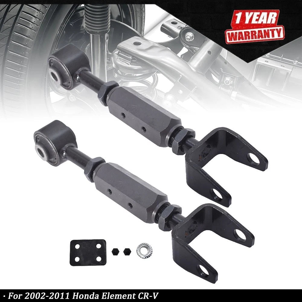 Pair of Rear Upper Adjustable Control Arms for Honda Element CR-V (2002–2011)