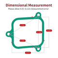 Set of 4 Intake Plenum Gaskets for Mercruiser 7.4L 454 & 8.2L 502 V8 (805522A1)
