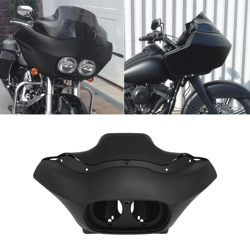 Front Inner & Outer Fairings for Harley Road Glide (1998–2013) Matte Black