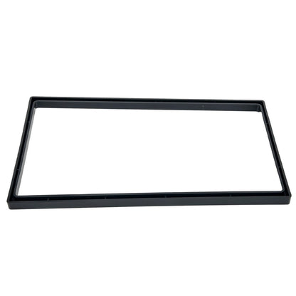 2X Plastic Radio Panel 2Din Frame for Large Screen Car Audio