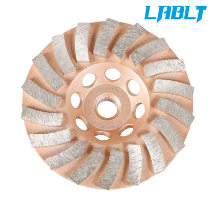 18 Turbo Diamond Grinding Wheels for Concrete (4.5", 5/8"-11 Arbor)