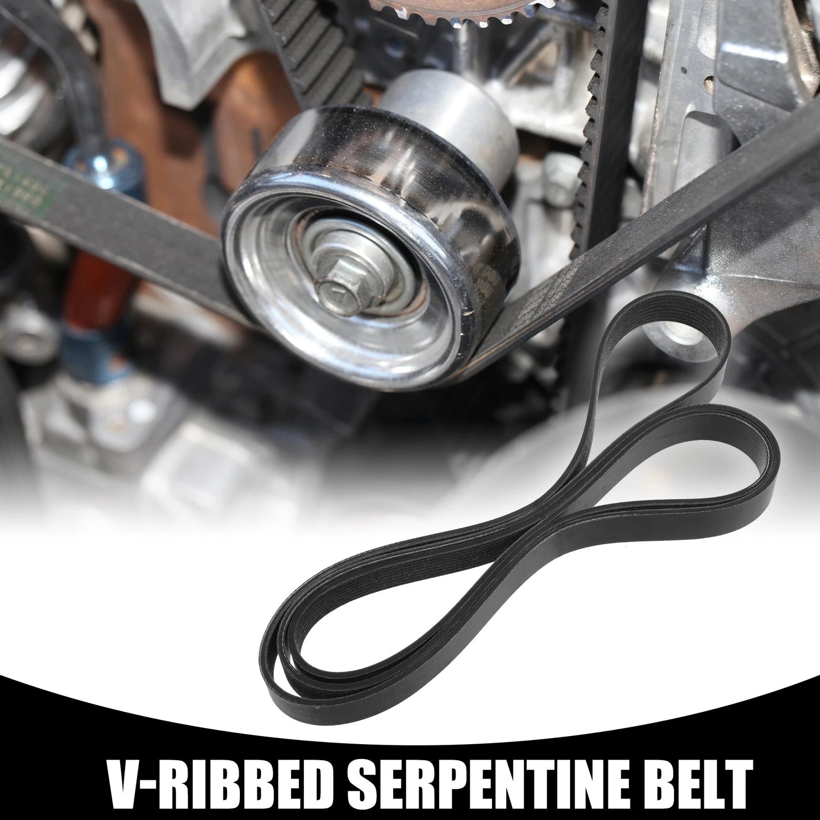 V-Ribbed Serpentine Belt Replacement for Toyota Sequoia (2008–2022)