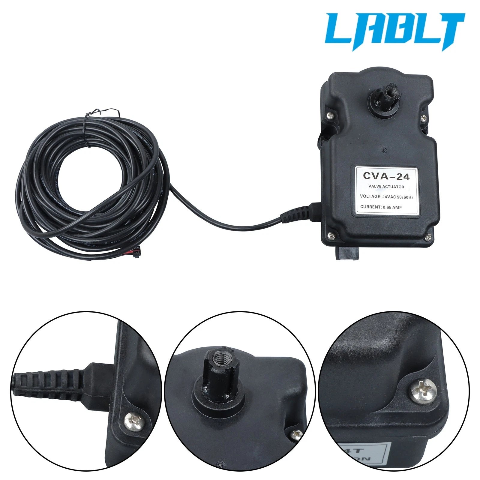 CVA24T Valve Actuator for LABLT (24 Volt, 180 Degree Rotation)