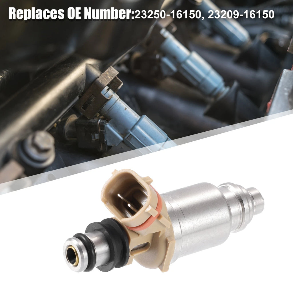 Fuel Injector Replacement Set 4pcs for Toyota Corolla 1.6L (1992–1997)
