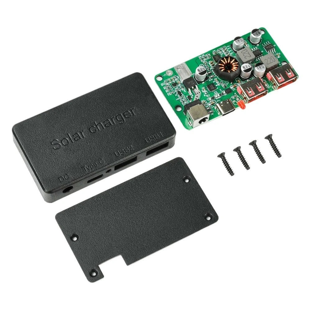 100W Solar Charge Controller for Multiple Devices (USB-C PD Fast Charging)