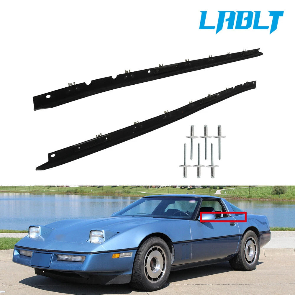 Window Felt Sweeps Weatherstrip Outer for Chevrolet Corvette (1984–1996)