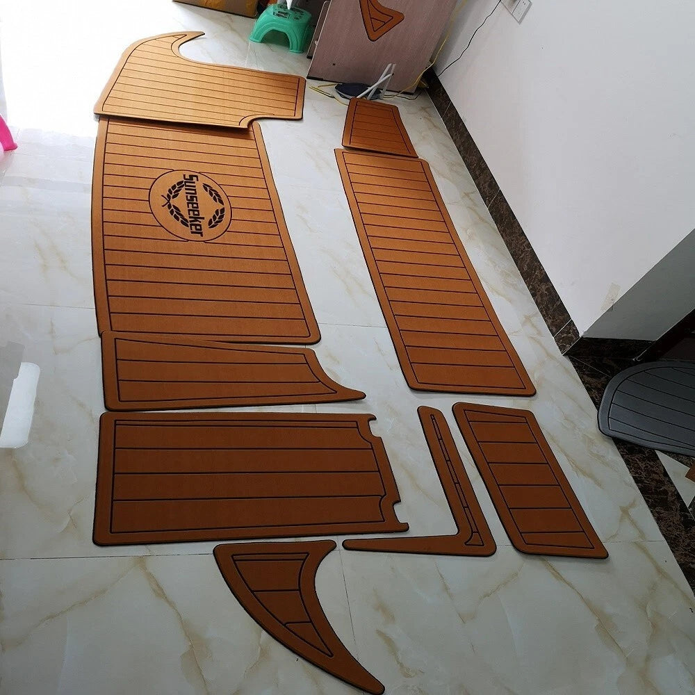 EVA Foam Faux Teak Deck Flooring for Sunseeker Camargue 51 (1996)