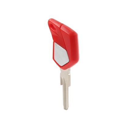 Motorcycle Uncut Blade Blank Key 1pcs For MV Agusta F3 675 800/Brutale 675 Red