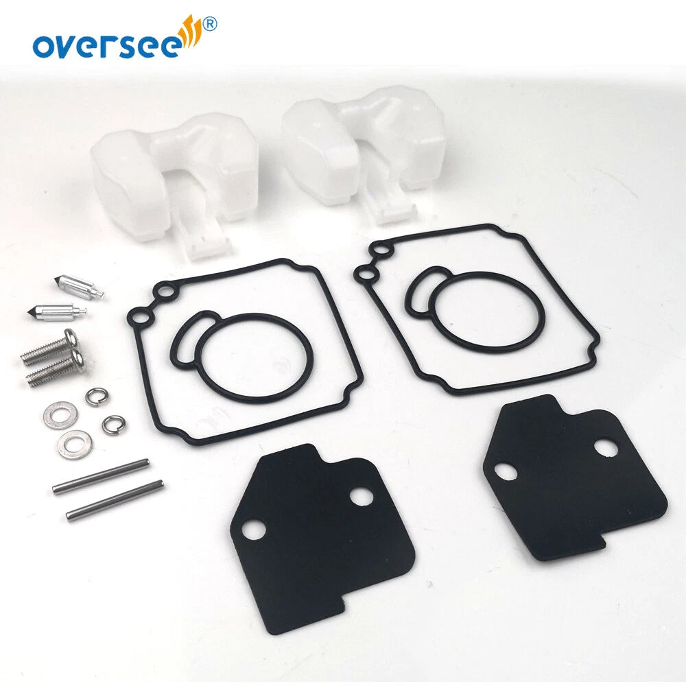 Carburetor Repair Kit 6L2-W0093-00-00 for Yamaha 2-Stroke 20-25HP (1990–2000)