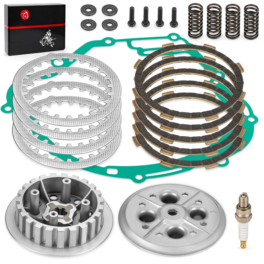 Clutch Out Pressure Hub Friction Plates Gasket Kit for Yamaha TTR125L (2000–2008)