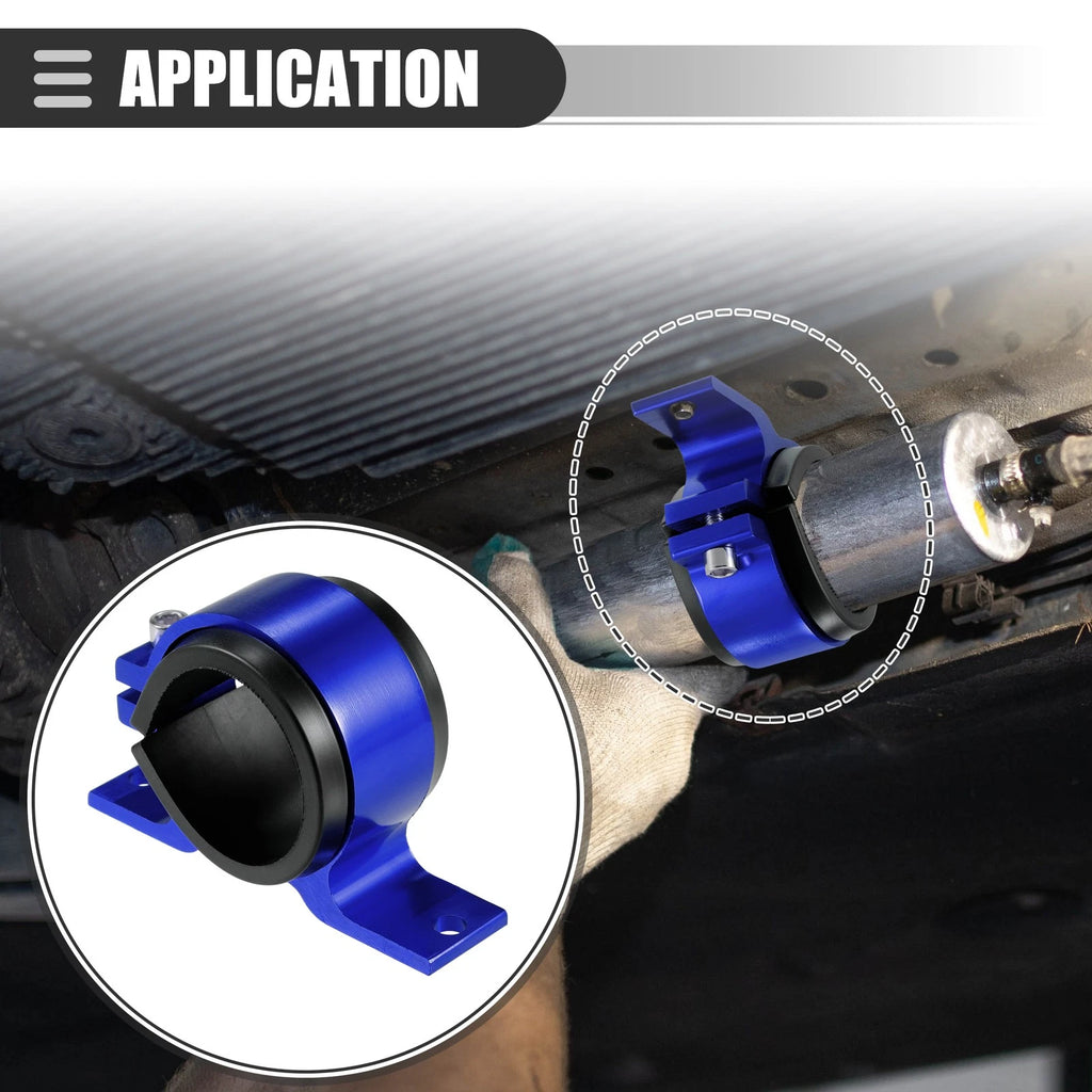 2X Fuel Filter Mounting Bracket Clamp 50mm ID for Universal Applications