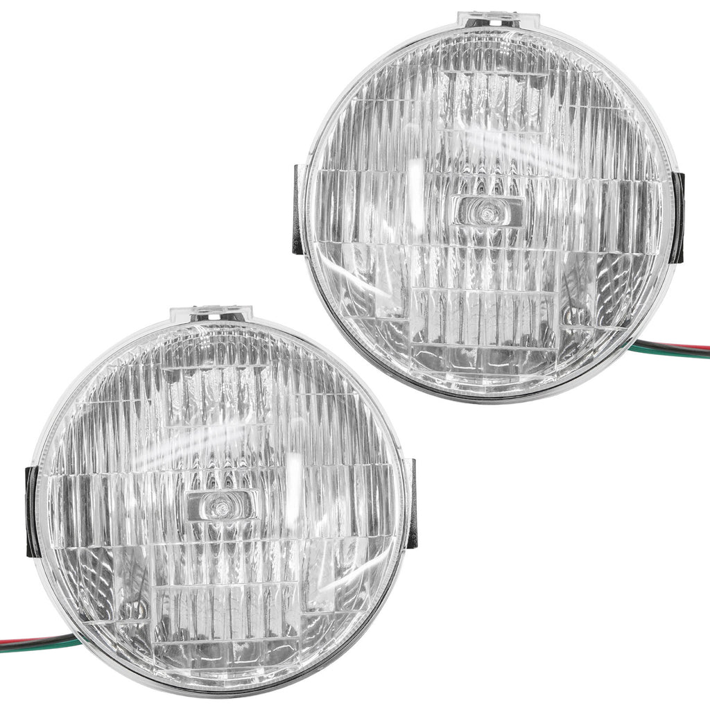 Left and Right Headlight Kit for Yamaha Big Bear 400 YFM400 (2000–2001)