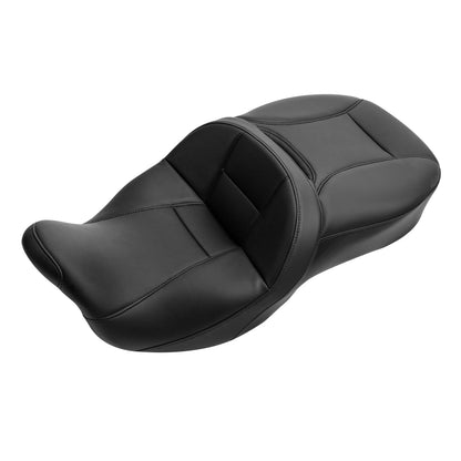 Black Rider Passenger Seat for Harley Touring Street Electra Glide (2009–2023)