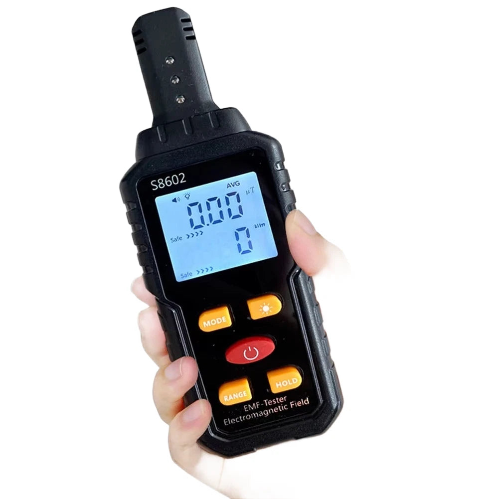 EMF Meter S8602 for Field Surveys (Compact 15.2 x 5.2 x 2.65 cm)